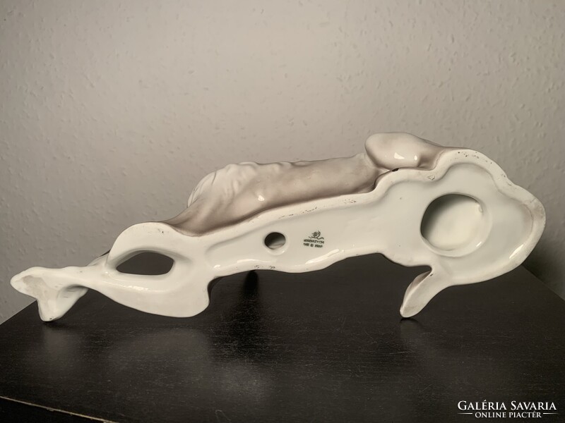 Orosz agár,Vintage Lengyel porcelán