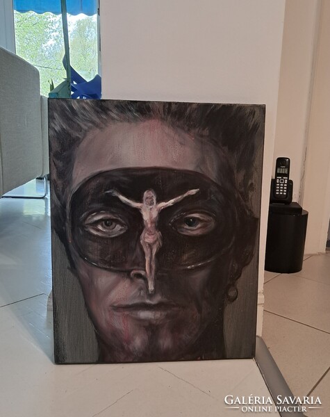 Verebics Ágnes David Bowie portréja