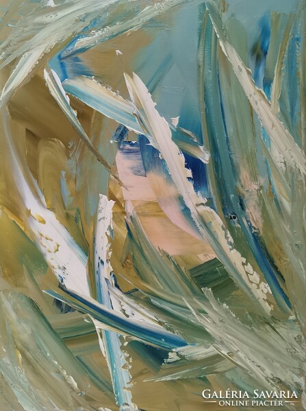 Baján Ildikó festmény 60 x 80 cm.