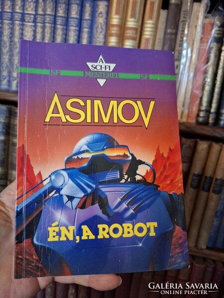 Sci-fi 1991-első cenzurázatlan magyar kiadás!  ASIMOV-ÉN.A ROBOT-Móra