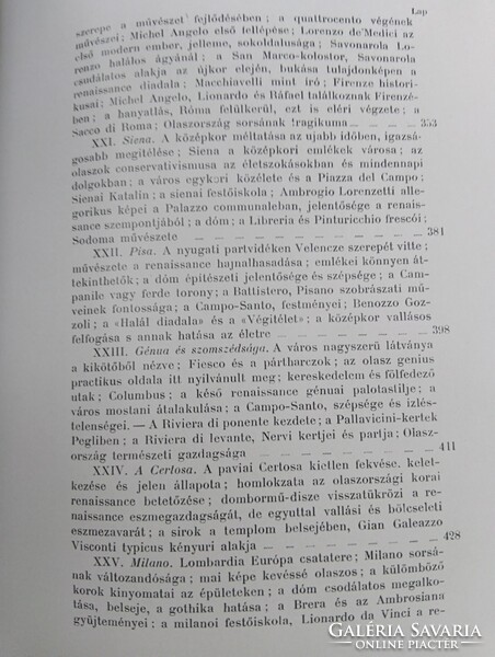 Itália úti rajzok és tanulmányok (1905) - Berzeviczy Albert / Ritkaság!