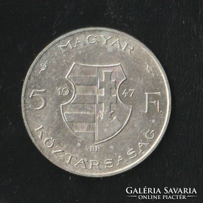5 Forint 1947-es ezüst (1)