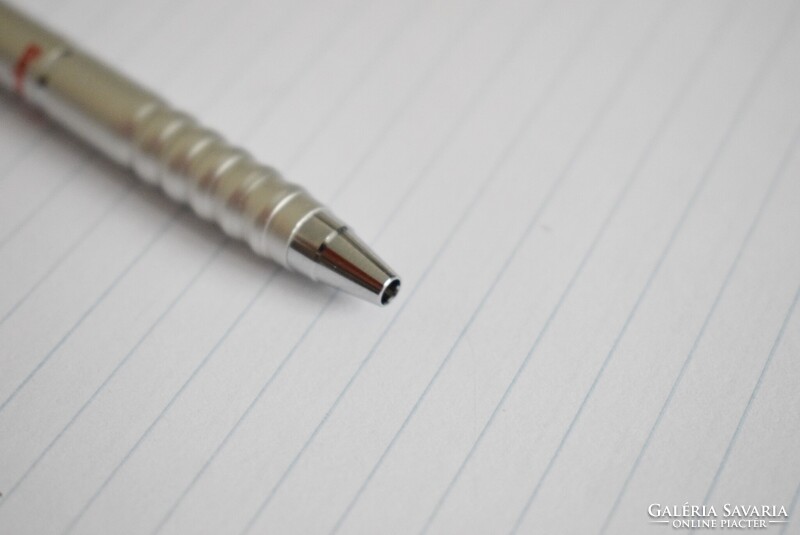 Rotring , rOtring Tikky metallic double push , töltőceruza 0,5 , 80-as évek , eredeti dobozával I.