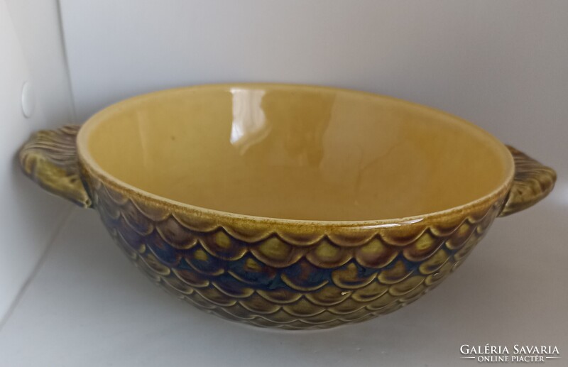 Gránit porcelán,kerámia halászlés mély halas tányér!