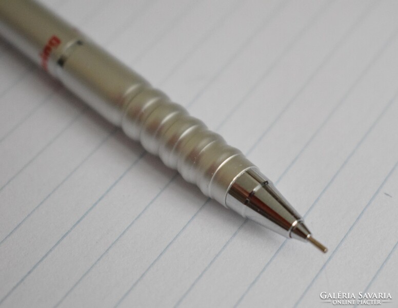 Rotring , rOtring Tikky metallic double push , töltőceruza 0,5 , 80-as évek , eredeti dobozával I.