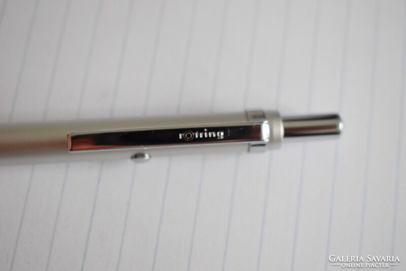 Rotring , rOtring Tikky metallic double push , töltőceruza 0,5 , 80-as évek , eredeti dobozával II.