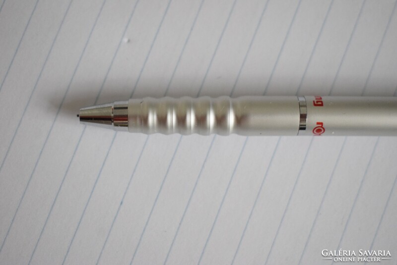 Rotring , rOtring Tikky metallic double push , töltőceruza 0,5 , 80-as évek , eredeti dobozával II.
