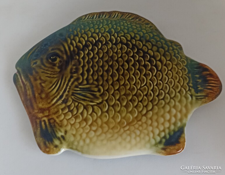 Gránit porcelán,kerámia hal alakú tányér!