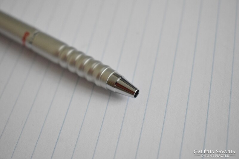 Rotring , rOtring Tikky metallic double push , töltőceruza 0,5 , 80-as évek , eredeti dobozával II.