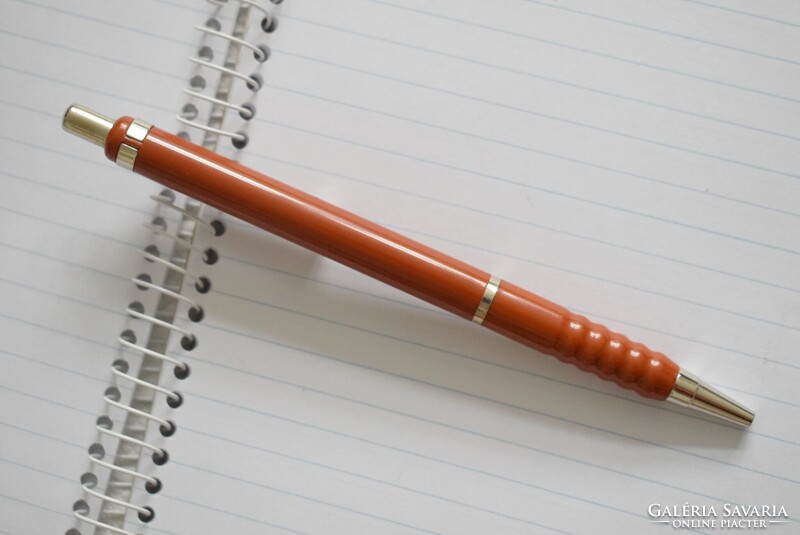 Rotring , rOtring Tikky special , tejeskávé színű , fém karika fém tollbetét 80-as évek