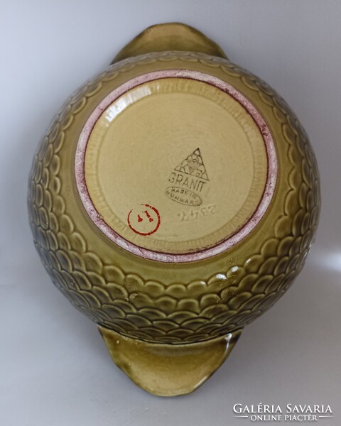 Gránit porcelán,kerámia halászlés mély halas tányér!