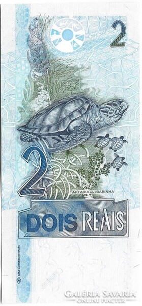 2 real reals 2001 Teknősbéka Brazilia 41. signo Gyönyörű