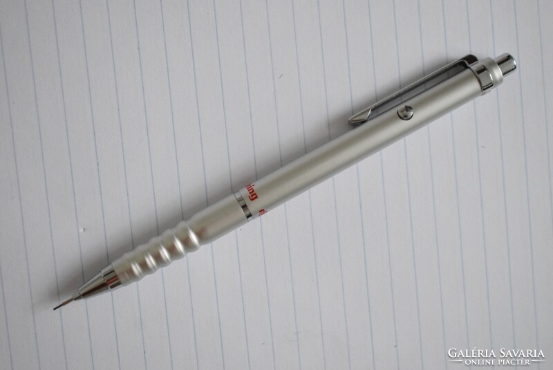Rotring , rOtring Tikky metallic double push , töltőceruza 0,5 , 80-as évek , eredeti dobozával I.