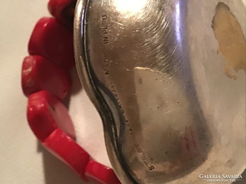 Peru-i sterling ezüst kistál / ékszertartó