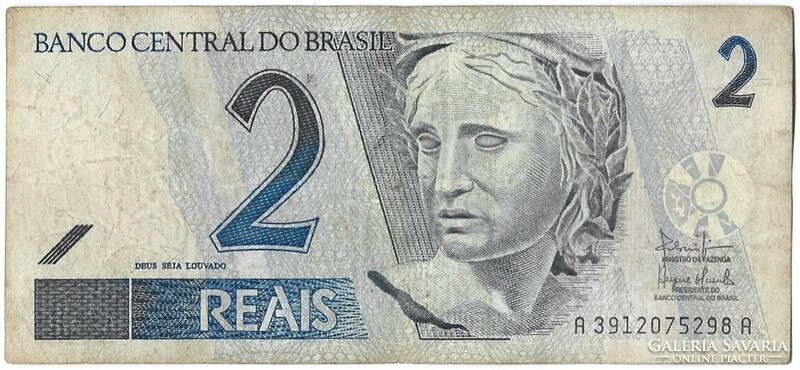 2 real reals Teknősbéka 2001 Brazilia 40. signo
