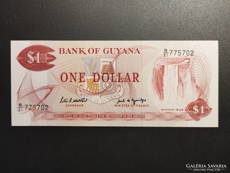 Guyana - 1 Dollár 1989 UNC