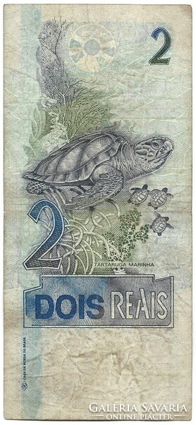 2 real reals Teknősbéka 2001 Brazilia 40. signo