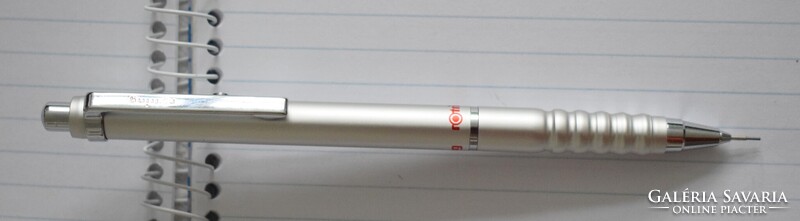 Rotring , rOtring Tikky metallic double push , töltőceruza 0,5 , 80-as évek , eredeti dobozával I.