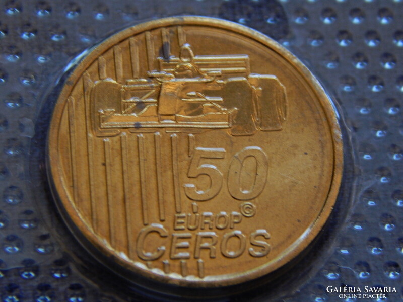 Svájc Euro Forgalmi sor 2003 Próba tervezet (8 darab érme: 1 C - 2 €) Lásd leírás!