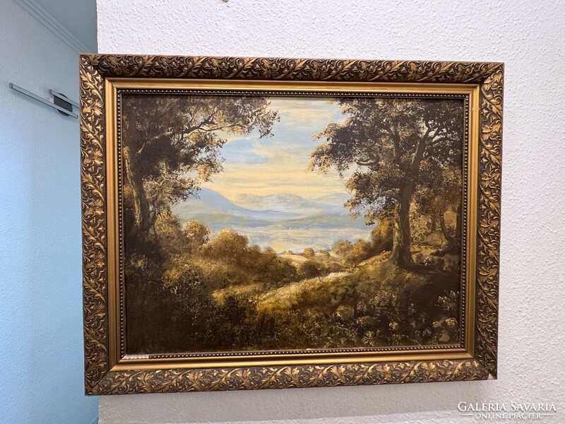 Dallos Ferenc EMLÉK VÖLGYE című festmény 60x80