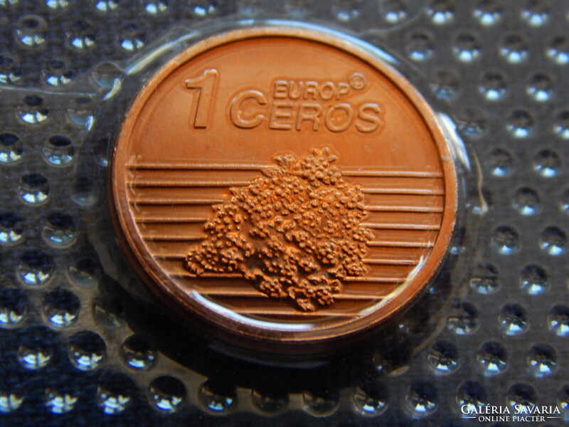 Svájc Euro Forgalmi sor 2003 Próba tervezet (8 darab érme: 1 C - 2 €) Lásd leírás!