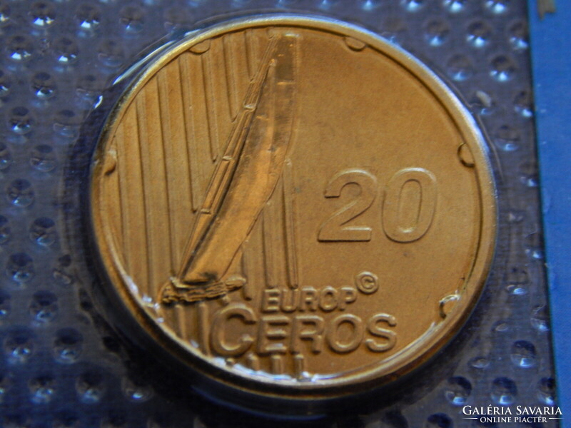 Svájc Euro Forgalmi sor 2003 Próba tervezet (8 darab érme: 1 C - 2 €) Lásd leírás!