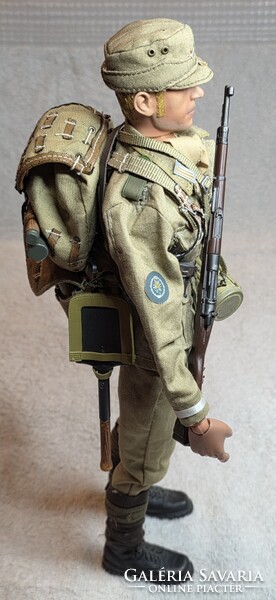 II. világháborús német Afrika Korps figura