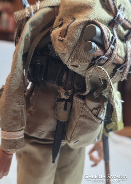 II. világháborús német Afrika Korps figura