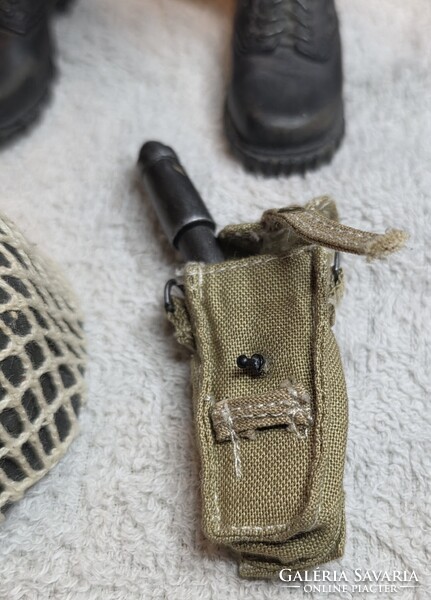 II. világháborús német Afrika Korps figura