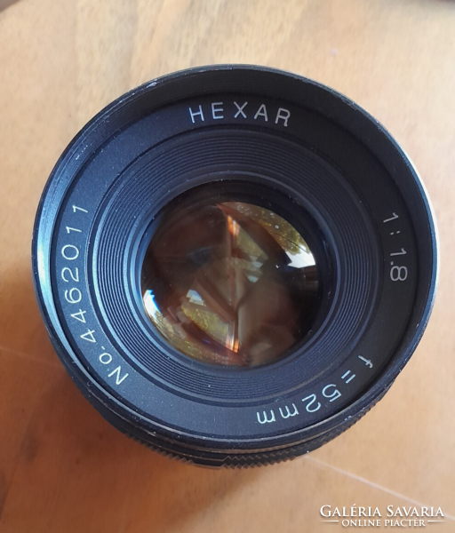 Revue SR filmes tükörreflexes fényképezőgép Hexar 52 mm F1.8 objektívvel