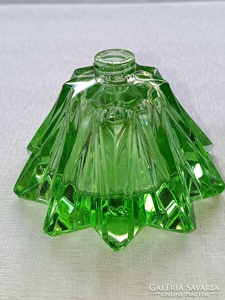 Art deco PARFÜMÖS uránüveg