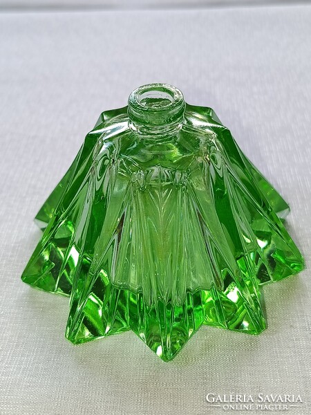 Art deco PARFÜMÖS uránüveg