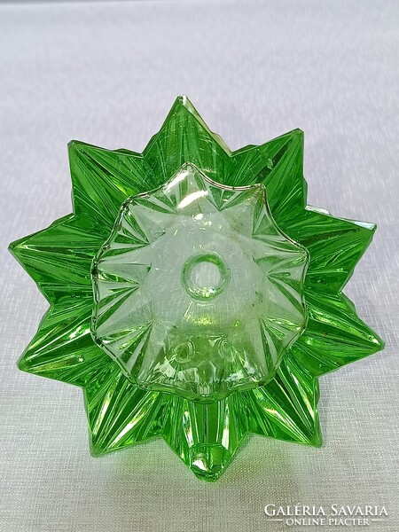 Art deco PARFÜMÖS uránüveg