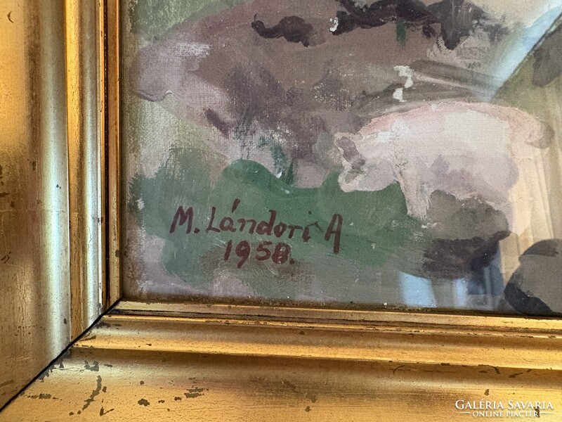 Mendéné Lándori Angéla festmény .