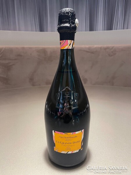 CHAMPAGNE CLUB - Veuve Clicquot x Emilio Pucci– La Grande Dame 1996 teljes szett palackkal együtt