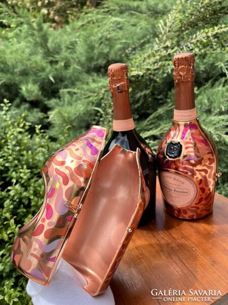 CHAMPAGNE CLUB - 2 db Laurent-Perrier Cuvée Rosé „Petal Dress” – Mágneszáras Díszdobozokban