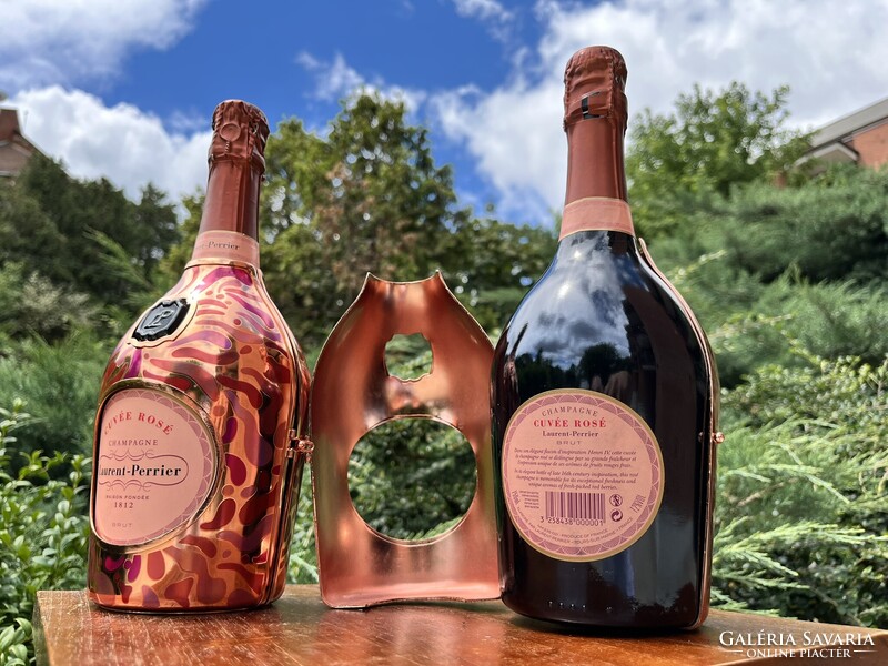 CHAMPAGNE CLUB - 2 db Laurent-Perrier Cuvée Rosé „Petal Dress” – Mágneszáras Díszdobozokban