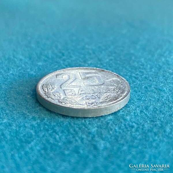 Moldova - 25 bani - 2001 coin