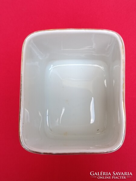 Hollóházi porcelán CIGARETTATARTÓ - autós relikvia