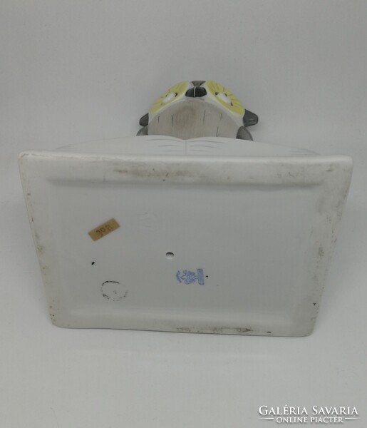 Aquincum porcelán könyves bagoly!