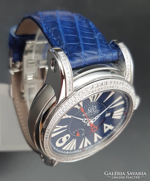 Gio Monaco Galileo Diamonds egy nagyon különleges és gyönyörű automata óra Svájcból