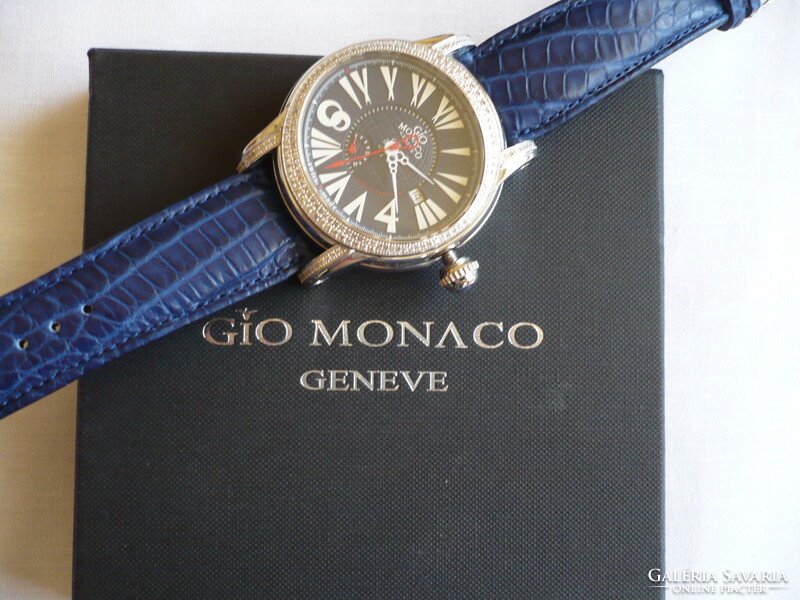 Gio Monaco Galileo Diamonds egy nagyon különleges és gyönyörű automata óra Svájcból