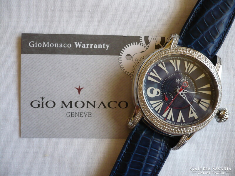 Gio Monaco Galileo Diamonds egy nagyon különleges és gyönyörű automata óra Svájcból
