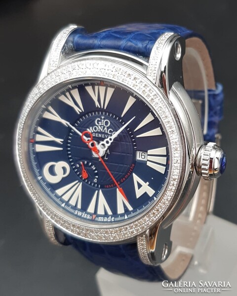 Gio Monaco Galileo Diamonds egy nagyon különleges és gyönyörű automata óra Svájcból