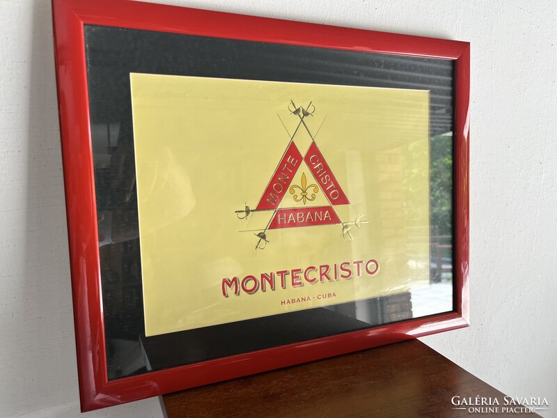 SZIVARKLUB - Montecristo Habana Vintage Kubai Szivarembléma (1980-as évek)