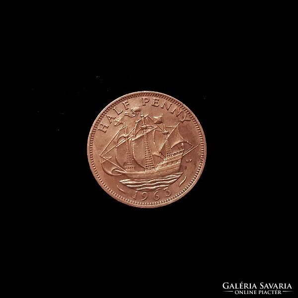 HALF PENNY - NAGY BRITANNIA 1963