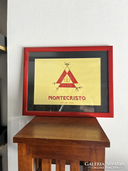 SZIVARKLUB - Montecristo Habana Vintage Kubai Szivarembléma (1980-as évek)