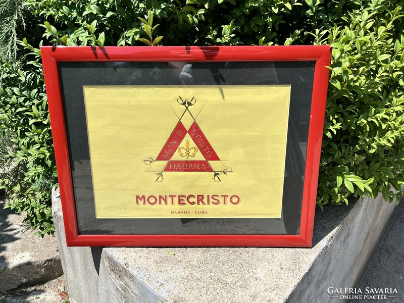 SZIVARKLUB - Montecristo Habana Vintage Kubai Szivarembléma (1980-as évek)