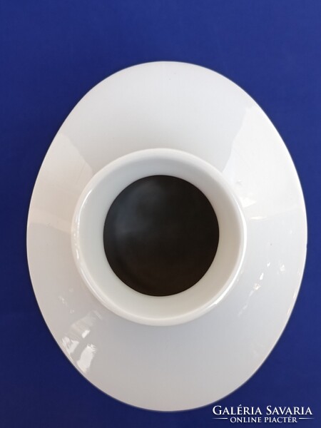 Retro Alföldi porcelán VÁZA 1977-ből hódmezővásárhelyi úszóverseny / HUSE felirattal