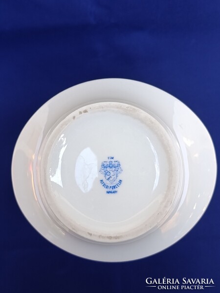Retro Alföldi porcelán VÁZA 1977-ből hódmezővásárhelyi úszóverseny / HUSE felirattal